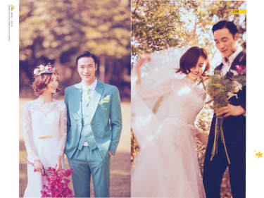 逸阁视觉婚纱写真摄影韩式案例