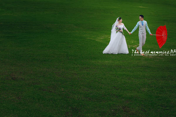 八号印相馆婚纱摄影花海案例