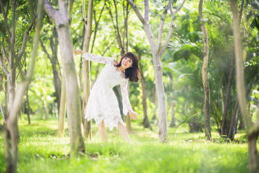 My Queen韩式婚纱摄影街拍案例