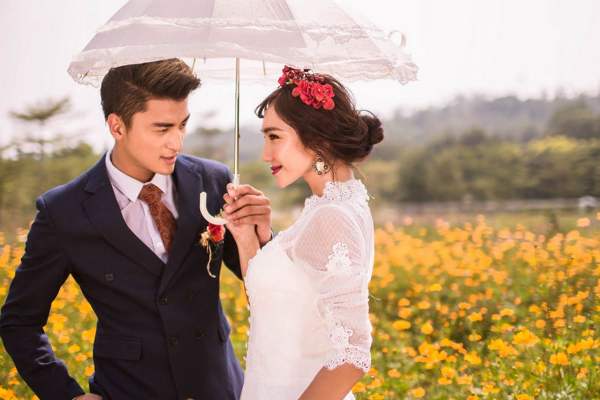 罗门婚纱摄影会馆小清新案例