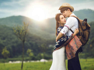 圣罗兰婚纱艺术摄影套系