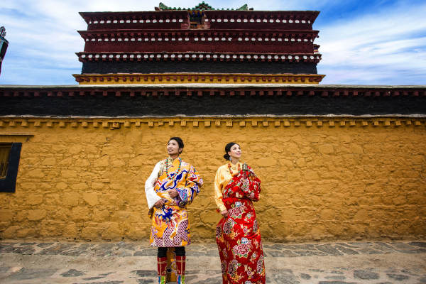 金夫人婚纱摄影个性案例
