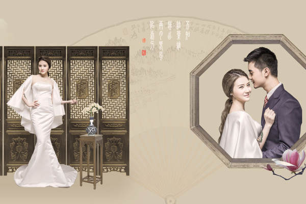 新娘婚纱摄影复古案例