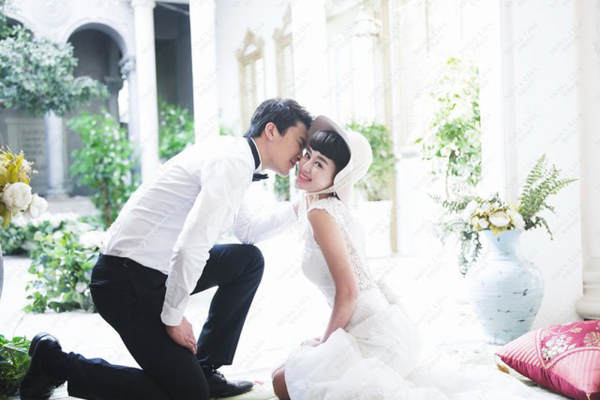 纽约·纽约婚纱摄影花海案例