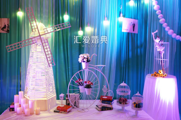 汇爱婚礼小清新案例