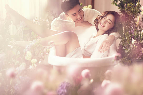 金夫人婚纱摄影小清新案例