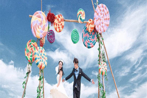 一米阳光婚纱摄影海景案例