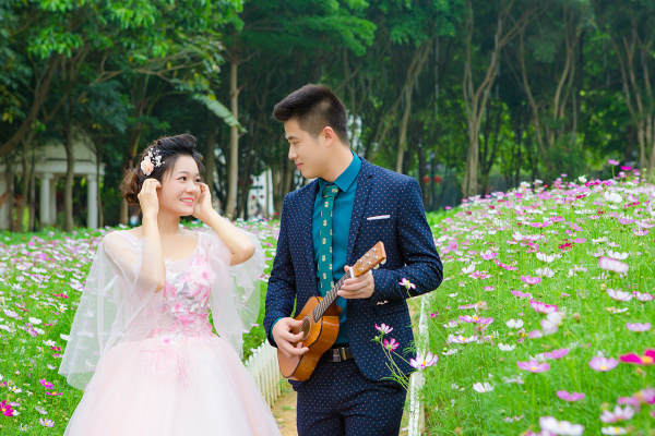 八号印相馆婚纱摄影小清新案例