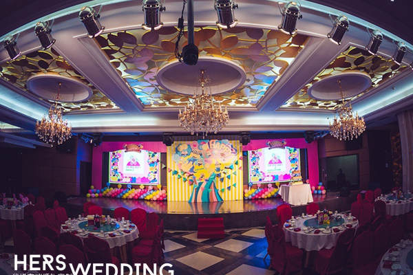 HersWedding优悦婚礼撞色案例