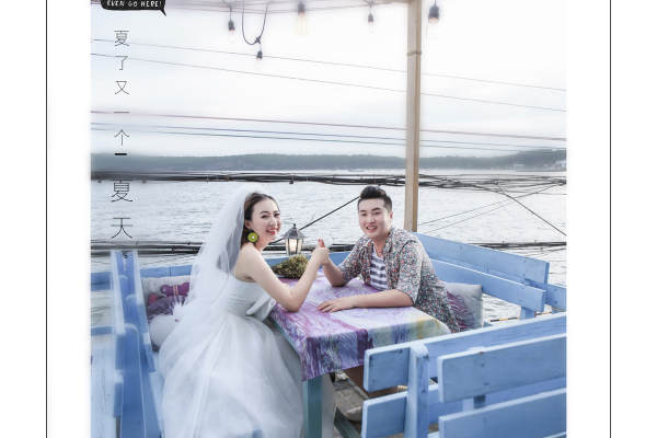 DA视觉国际婚纱摄影机构海景案例