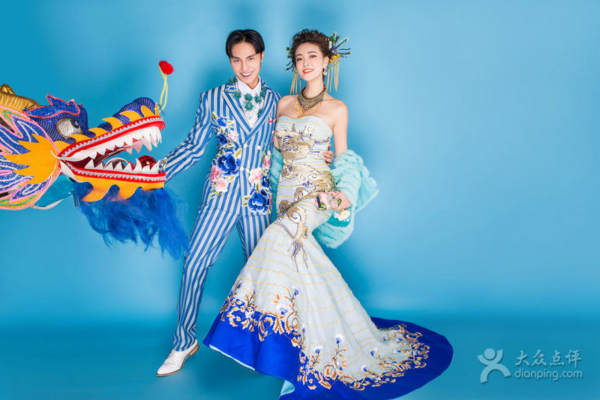 梦丹婚纱摄影花海案例