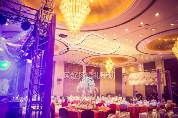 风起扬婚礼定制中心特色标签案例