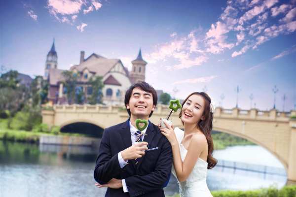 GN视觉高端定制婚纱摄影花海案例