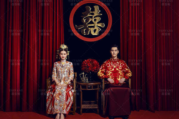 蒂芬妮婚纱摄影内景案例