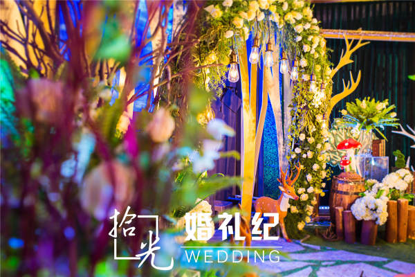 拾光婚礼纪鲜花森系案例