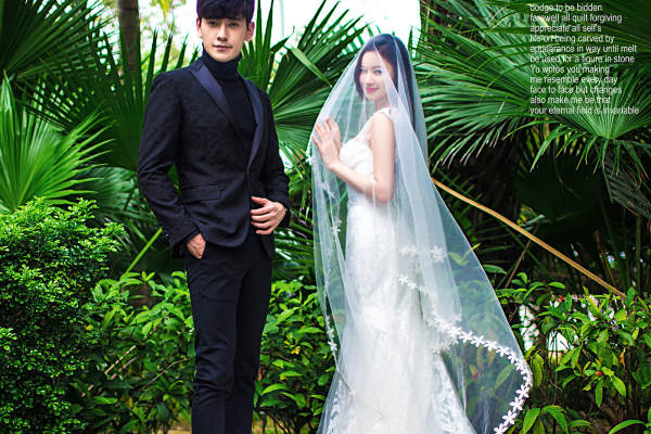 蒙娜丽莎婚纱摄影时尚案例