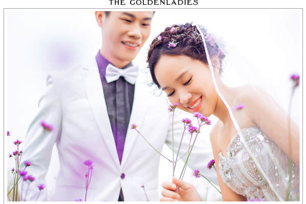 金夫人婚纱摄影小清新案例