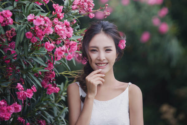 亲密爱人婚纱摄影小清新案例