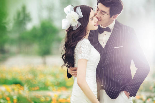 致青春婚纱摄影小清新案例