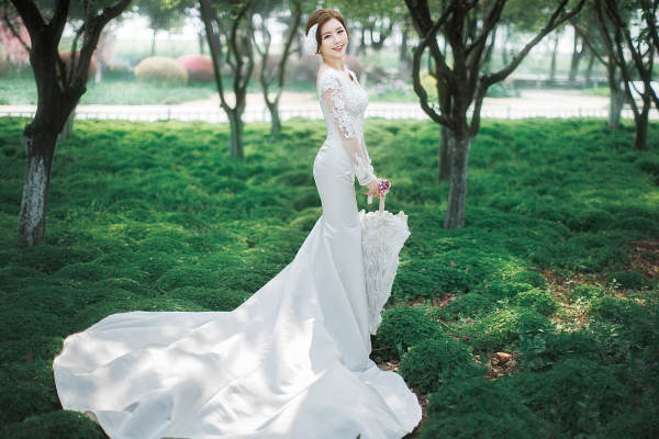 倾城婚纱摄影小清新案例