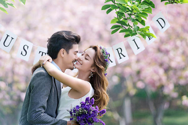 风情婚纱摄影韩式案例
