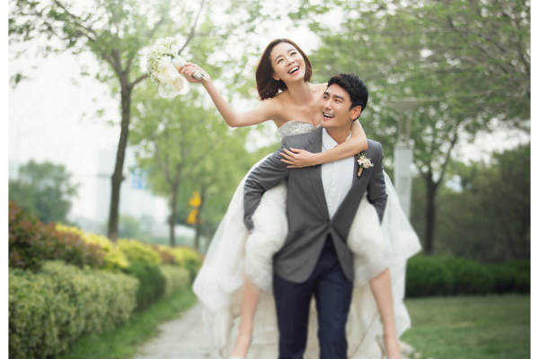 钟爱一生婚纱摄影城市地标案例