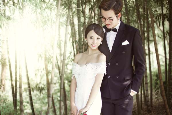 爱琴海岸婚纱摄影个性案例