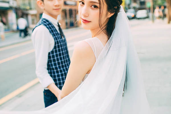 王东升婚纱摄影城市地标案例