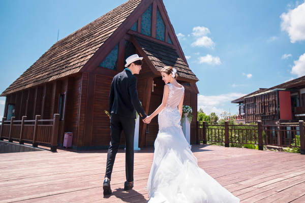 梦迪莎婚纱摄影会馆套系
