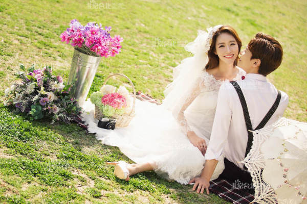 非常婚纱摄影中国风案例