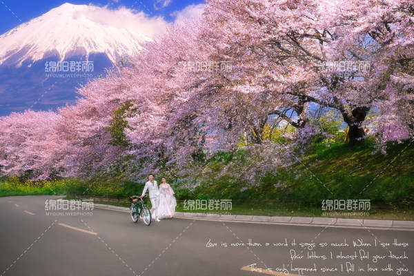 群丽婚纱摄影小清新案例