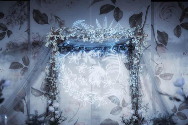 金禧婚礼白色案例