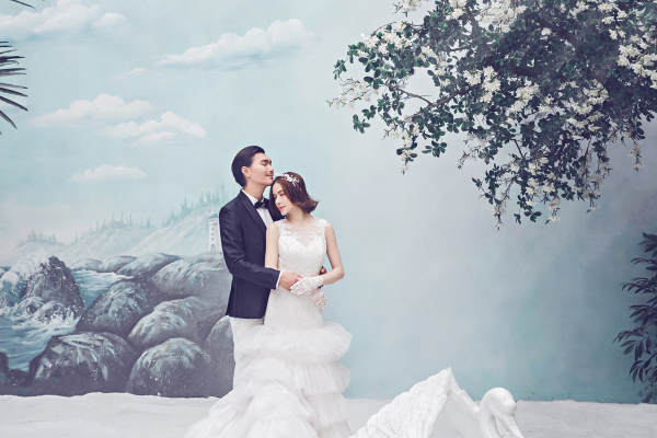 薇薇新娘婚纱摄影宫殿教堂案例