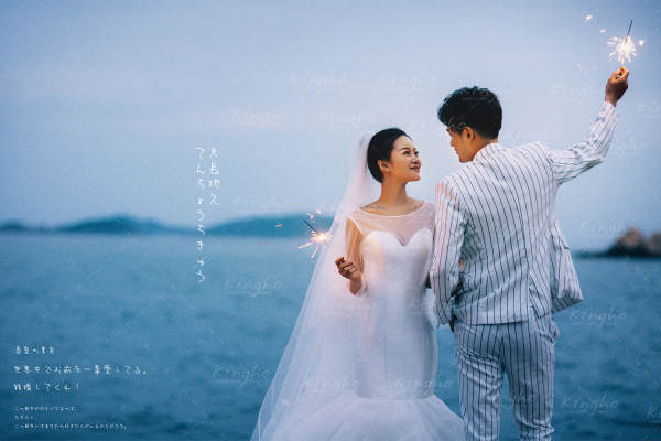 青炜婚纱摄影温岭石塘案例