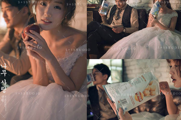 伍加伍婚纱摄影个性案例