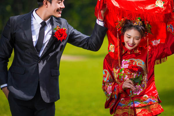 金尚视觉婚纱摄影小清新案例
