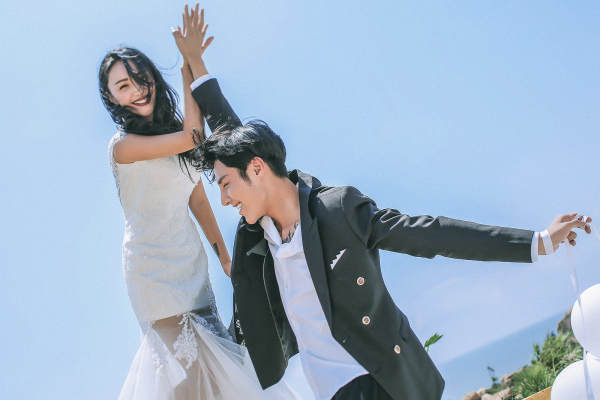 圣玛丽婚纱摄影馆街拍案例