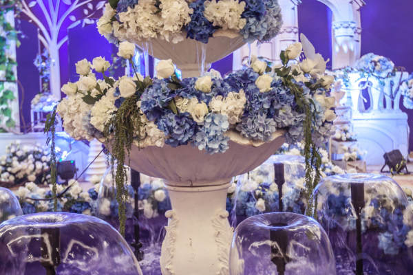 花海阁主题婚礼会馆紫案例