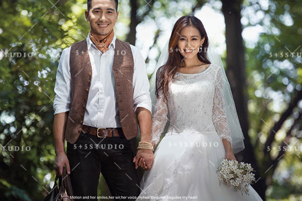伍加伍婚纱摄影城市地标案例