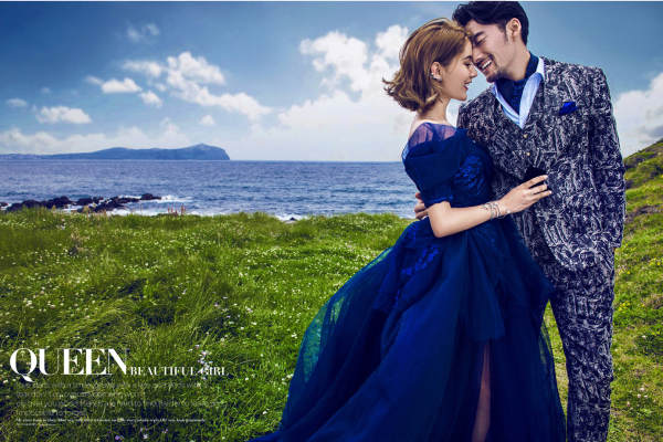 热度婚纱摄影海景案例