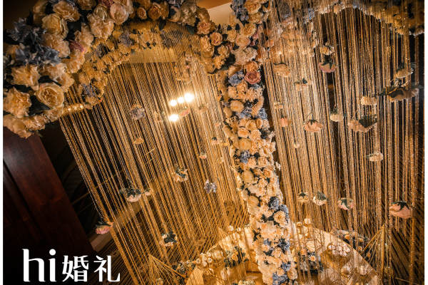 Hi婚礼香槟色案例