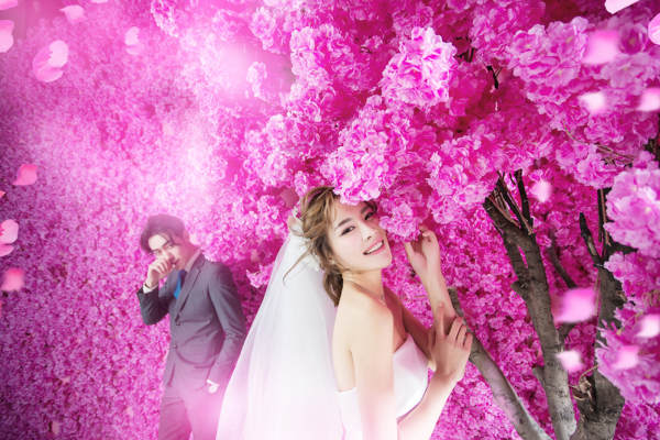尊爵婚纱摄影会所外景系列案例