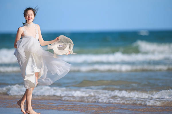 幸福时光婚纱摄影海景案例