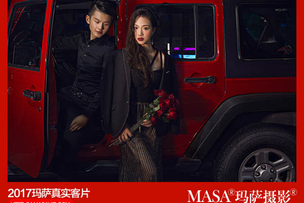 玛萨国际婚纱摄影街拍案例