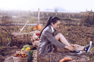 十二坊婚纱儿童摄影婚礼定制花海案例