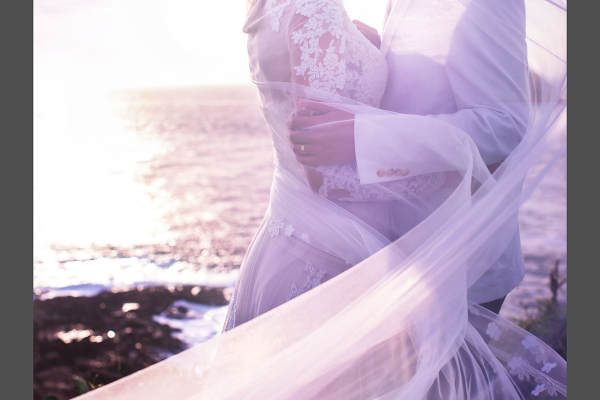 青禾婚纱摄影海景案例