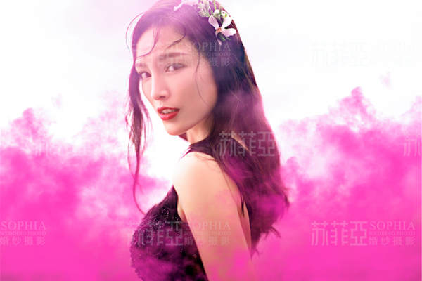 苏菲亚婚纱摄影时尚案例