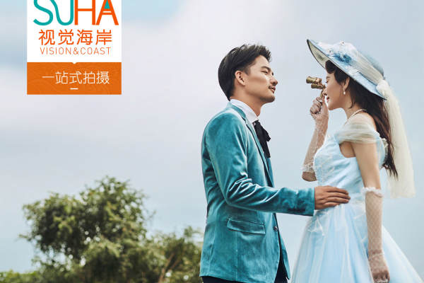 视觉海岸婚纱摄影小清新案例