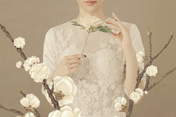 纽约纽约婚纱摄影典范工笔画案例
