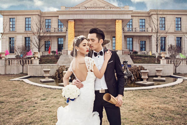 时光纪婚纱摄影广告棚案例